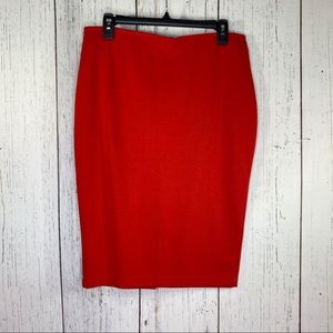 Forever 21 woman’s skirt red size 1x